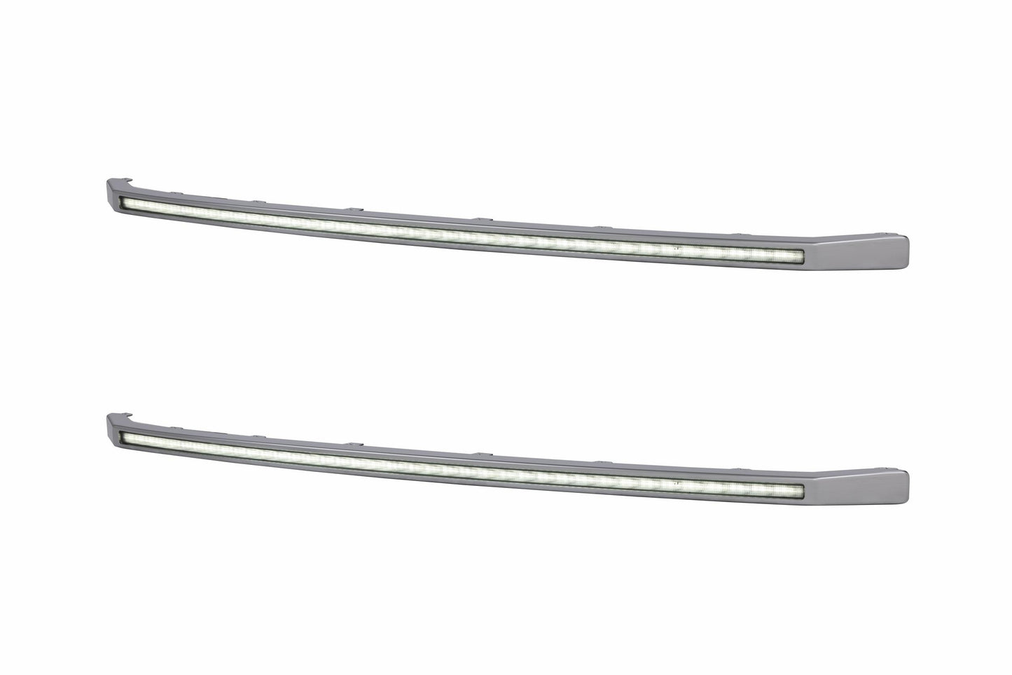 XBG LED DRL Grille Inserts: Ford Super Duty Platinum (20-22 / White DRL / Set) - Grilles (Image 6 of 6)