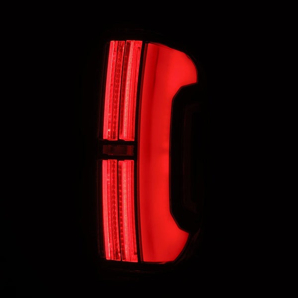 AlphaRex (NOVA-Series) 2014-2021 Toyota Tundra Prismatic LED Tail Lights - Black - Tail Lights (Image 6 of 6)