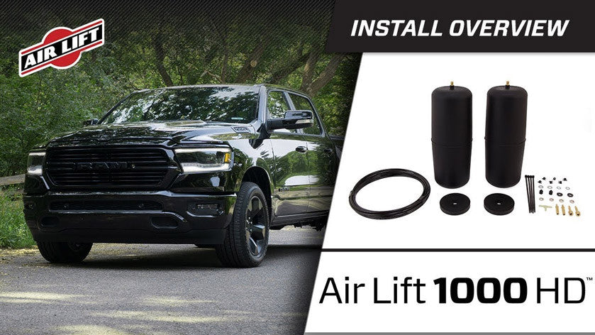 Air Lift Company 60828HD 19C Ram 1500 Air Lift 1000 Hd Air Spring Kit