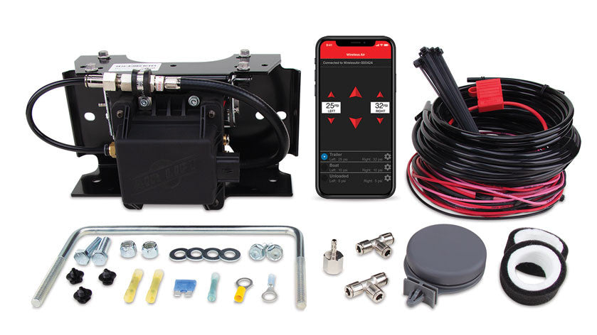 Air Lift Company 73000EZ Wireless Air Kit (Same As 74000Ez Without The Controller) Application For Phone Only