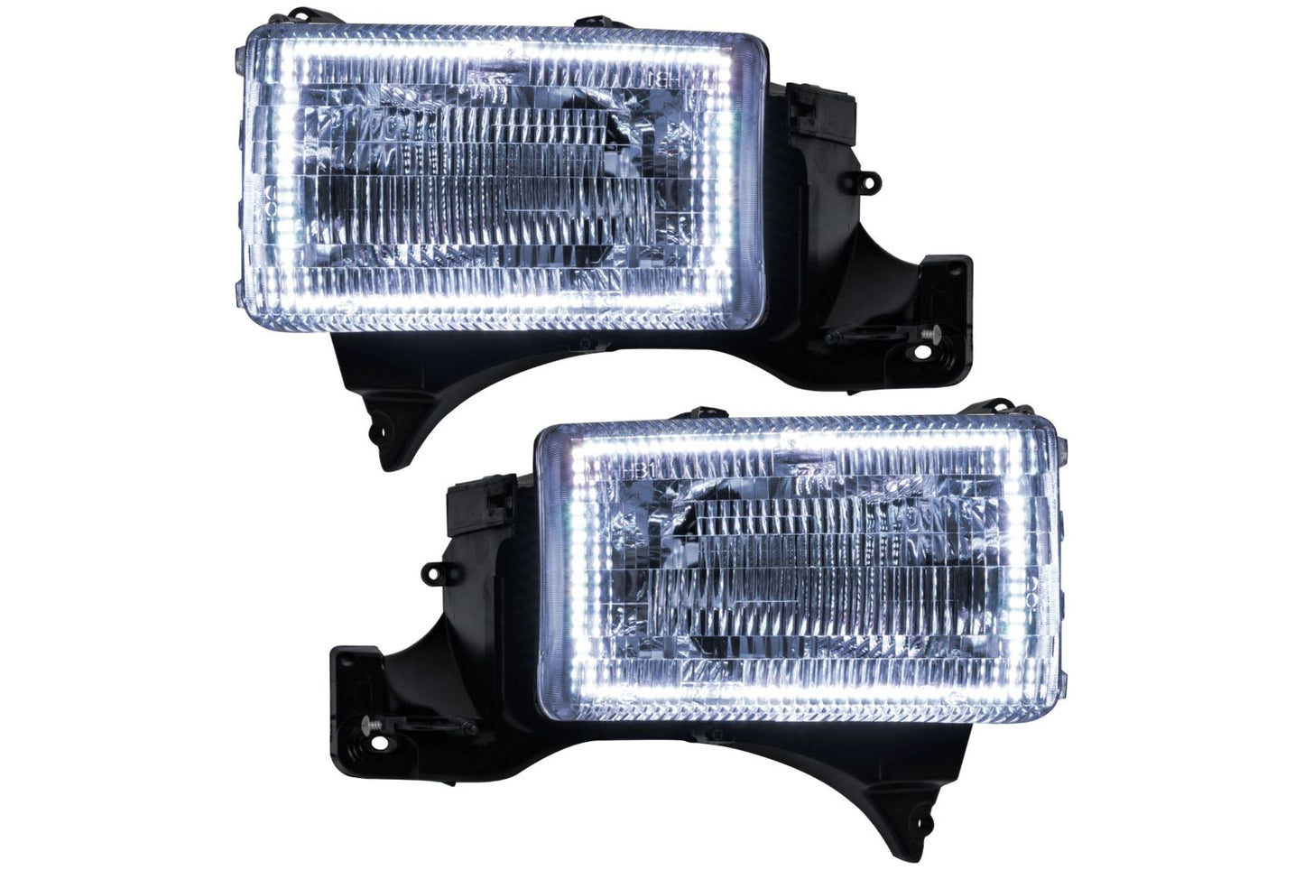 Oracle LED Halo Headlights: 94-02 Dodge Ram (White SMD Single Color) - Headlights