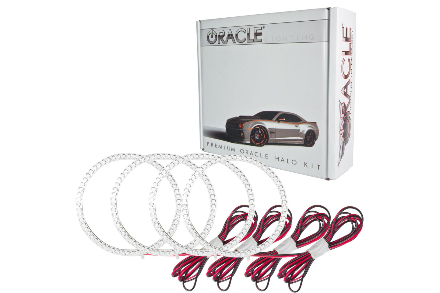 Oracle LED Halo Kit: 03-05 Infiniti G35 Coupe (White Single Color) - LED Halos/Strips