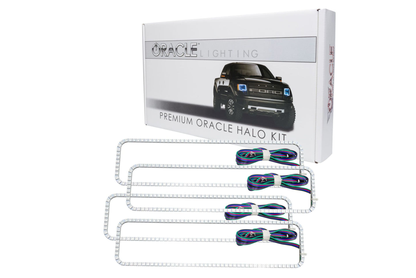 Oracle LED Halo Kit: 87-99 Chevrolet CK (Dual Halo / ColorShift RGB / Simple Controller) - LED Halos/Strips