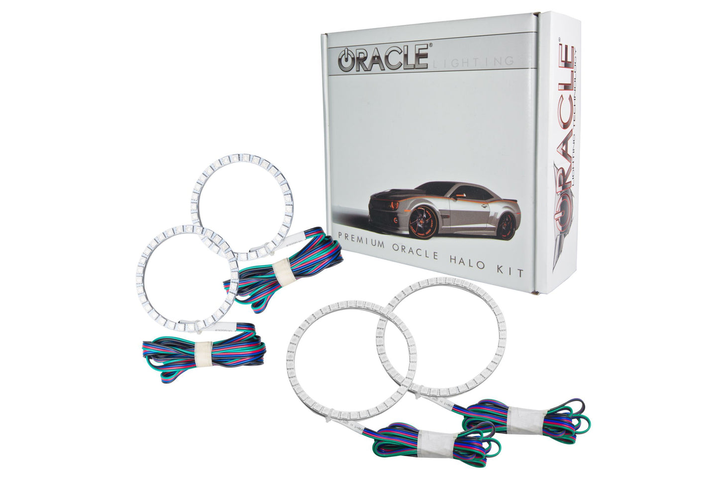 Oracle LED Halo Kit: 96-06 Jaguar XK8 (ColorShift RGB / Simple Controller) - LED Halos/Strips