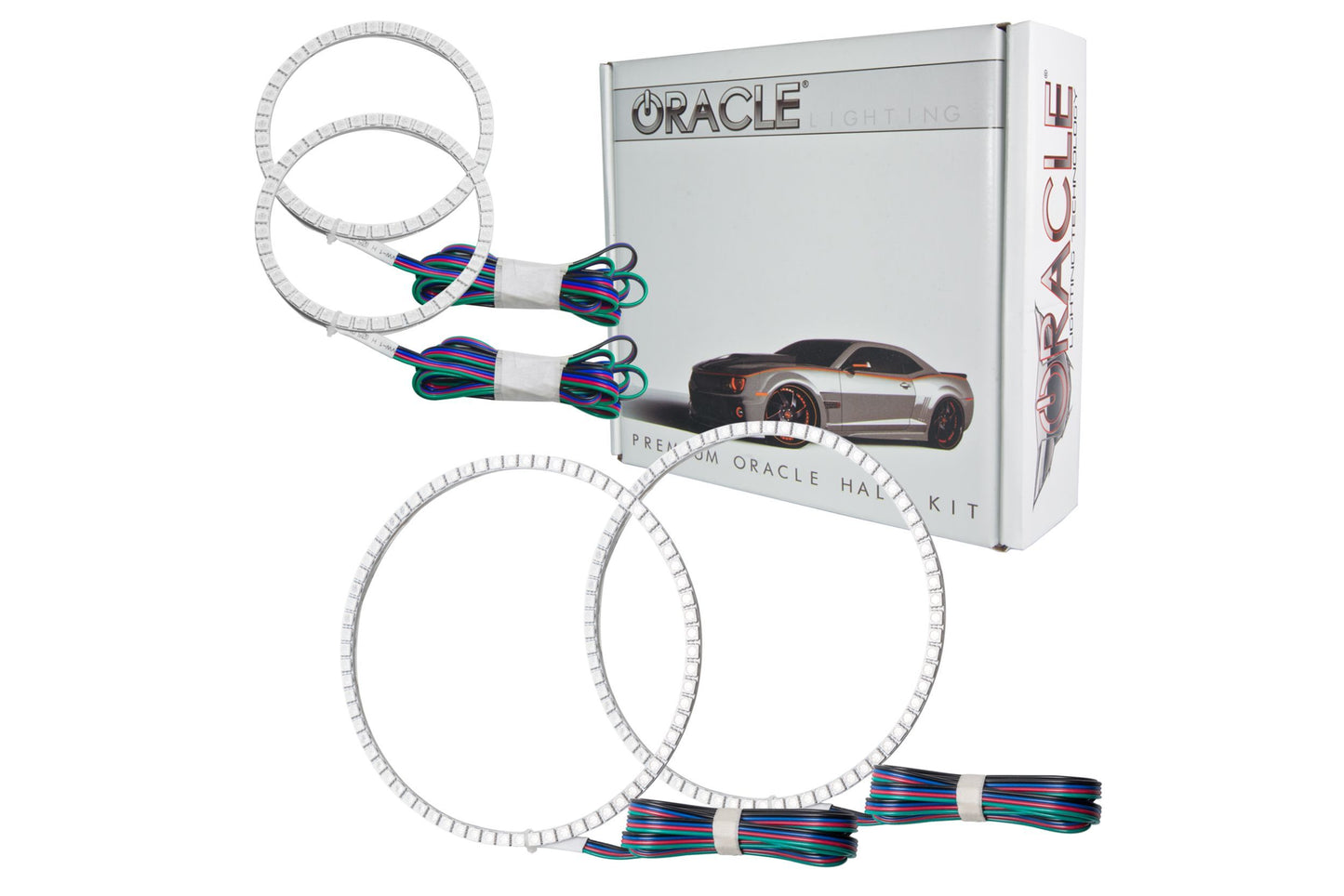 Oracle LED Halo Kit: 98-04 Volkswagen Golf GTI (ColorShift RGB / No Controller) - LED Halos/Strips