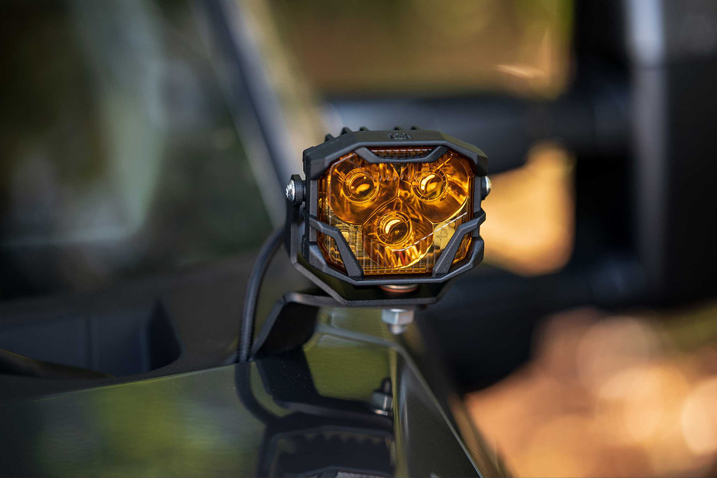 Morimoto 4Banger Ditch Light Kit: 17-22 Super Duty (NCS White SAE Wide Beam) - Off Road - Veh. Spec (Image 6 of 6)