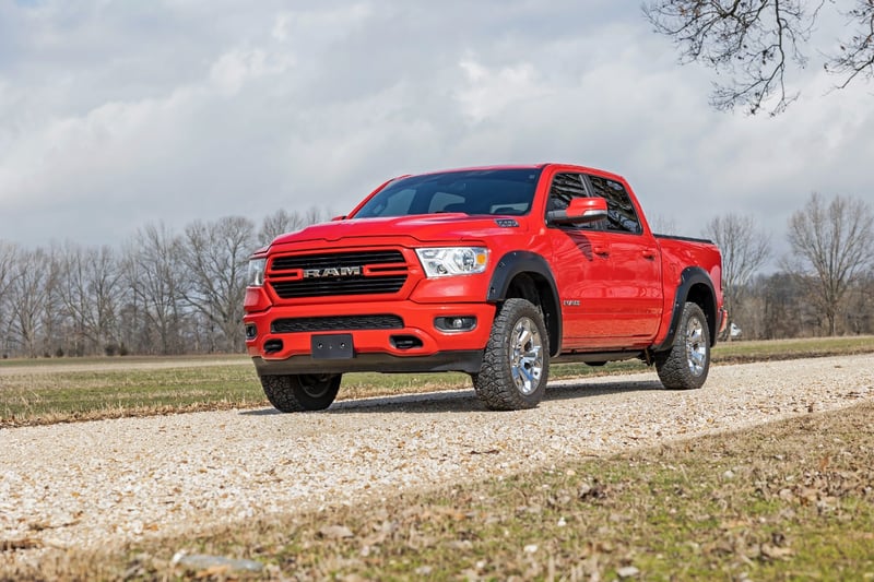 RC Pocket Fender Flares | PS2 Bright Silver Metallic | Ram 1500 2WD/4WD (19-24) (manufacturer page)