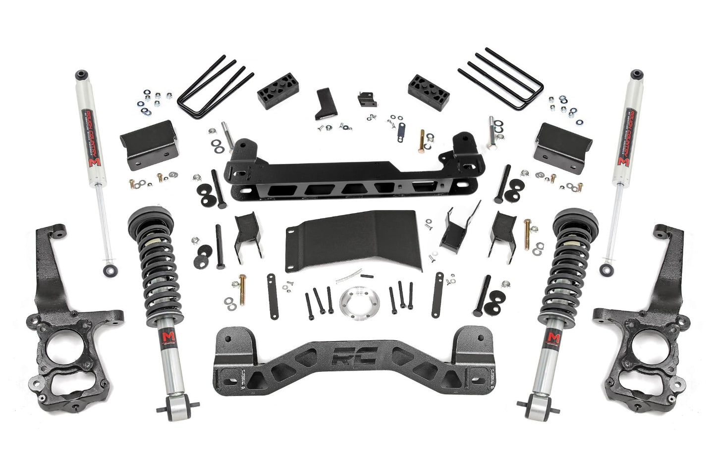 4 Inch Lift Kit | M1 Struts/M1 | Ford F-150 4WD (2015-2020) - Susp Lift Kits 4wd (Image 1 of 6)