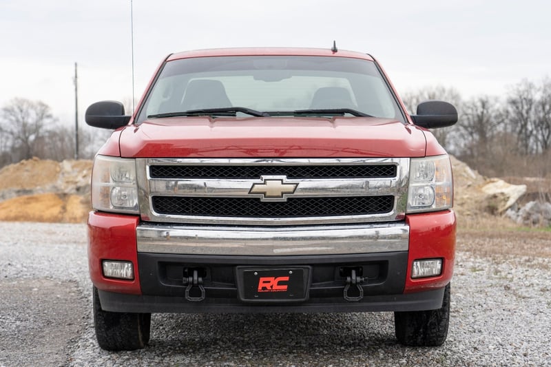 RC Tow Hook Brackets | Chevy Silverado & GMC Sierra 1500 2WD/4WD (2007-2013) (manufacturer page)