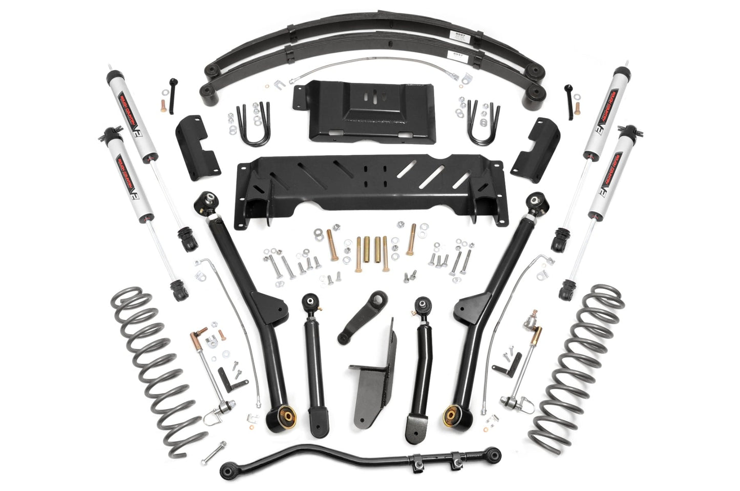 4.5 Inch Lift Kit | Long Arm | RR Leafs | V2 | Jeep Cherokee XJ 4WD (84-01) - Susp Lift Kits 4wd