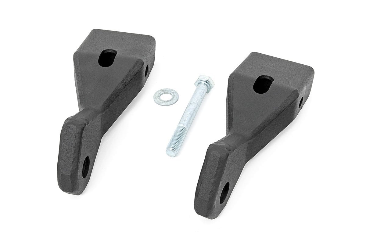 Tow Hook Brackets | Chevy Silverado & GMC Sierra 1500 2WD/4WD (2007-2013) - Winches & Acc (Image 1 of 6)