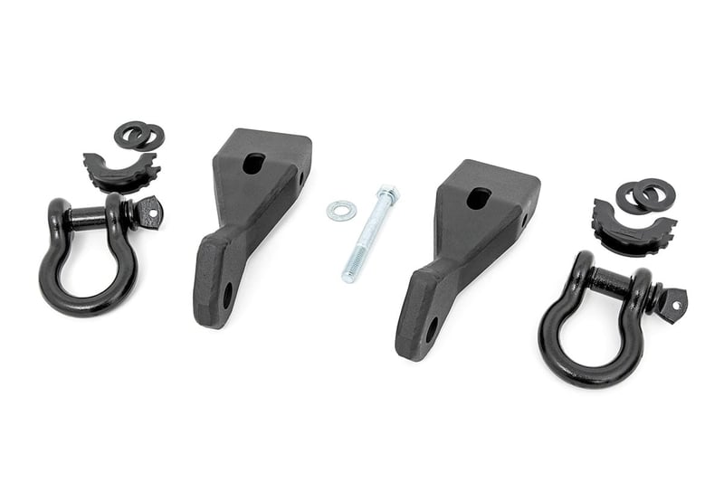 RC Tow Hook Brackets | Chevy Silverado & GMC Sierra 1500 2WD/4WD (2007-2013) (manufacturer page)