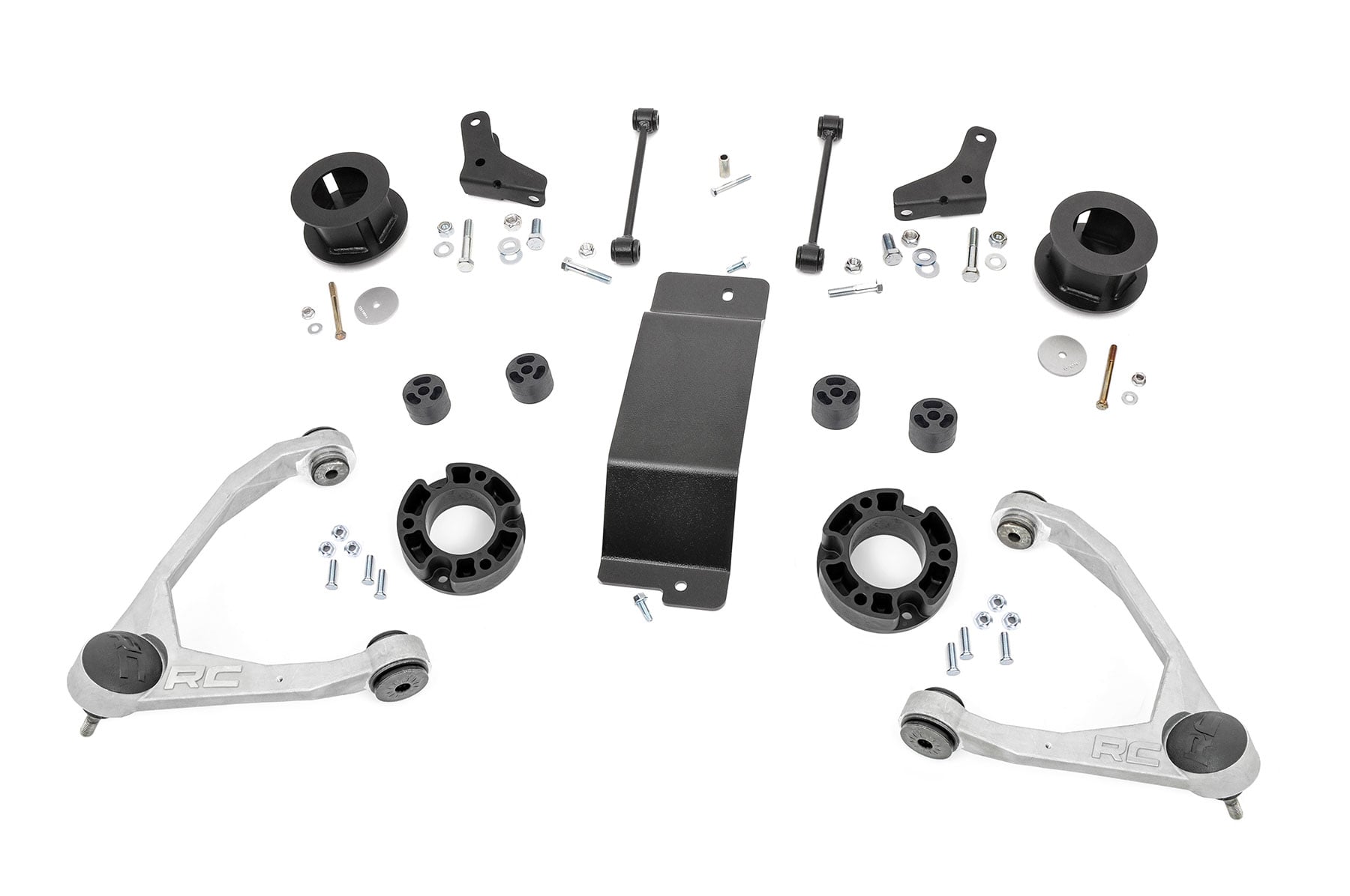 3.5 Inch Lift Kit | Forged UCA | Chevy Avalanche 2WD/4WD (2007-2013) - Susp Lift Kits 2wd