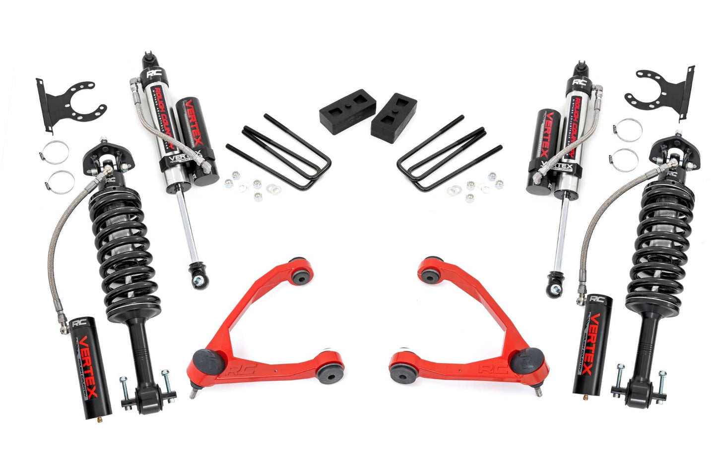 RC 3.5 Inch Lift Kit | Cast Steel | N3 Strut | Chevy/GMC 1500 (07-13) (manufacturer page)
