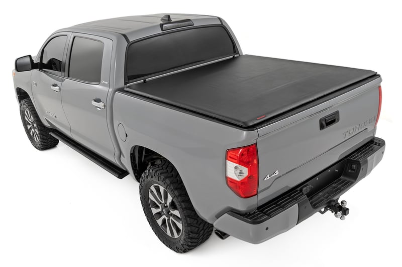 Soft Roll Up Bed Cover | 6'7 Bed | Toyota Tundra 2WD/4WD (2007-2021) (manufacturer page)