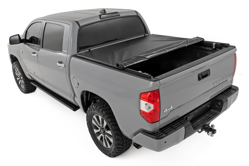 Soft Roll Up Bed Cover | 6'7 Bed | Toyota Tundra 2WD/4WD (2007-2021) (manufacturer page)