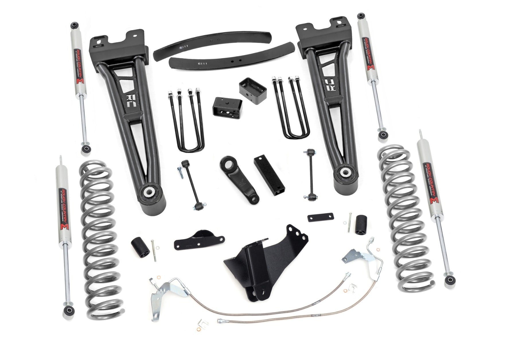 6 Inch Lift Kit | Diesel | Radius Arm | M1 | Ford F-250/F-350 Super Duty (08-10) - Susp Lift Kits 4wd