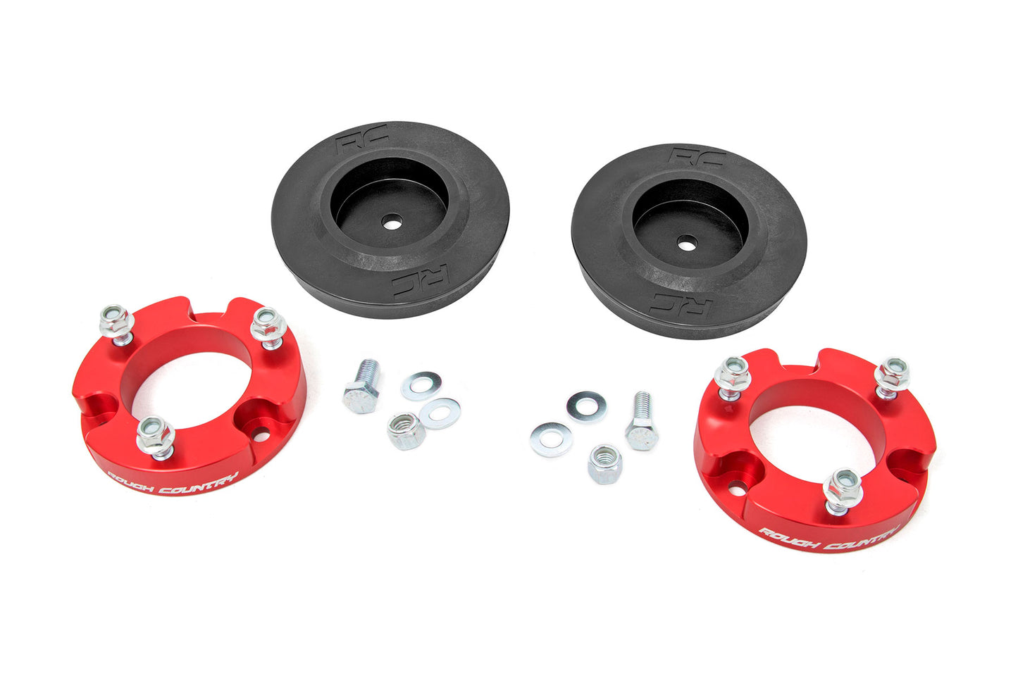 2 Inch Lift Kit | Red Spacers | Toyota FJ Cruiser 2WD/4WD (2007-2014) - Leveling Kits