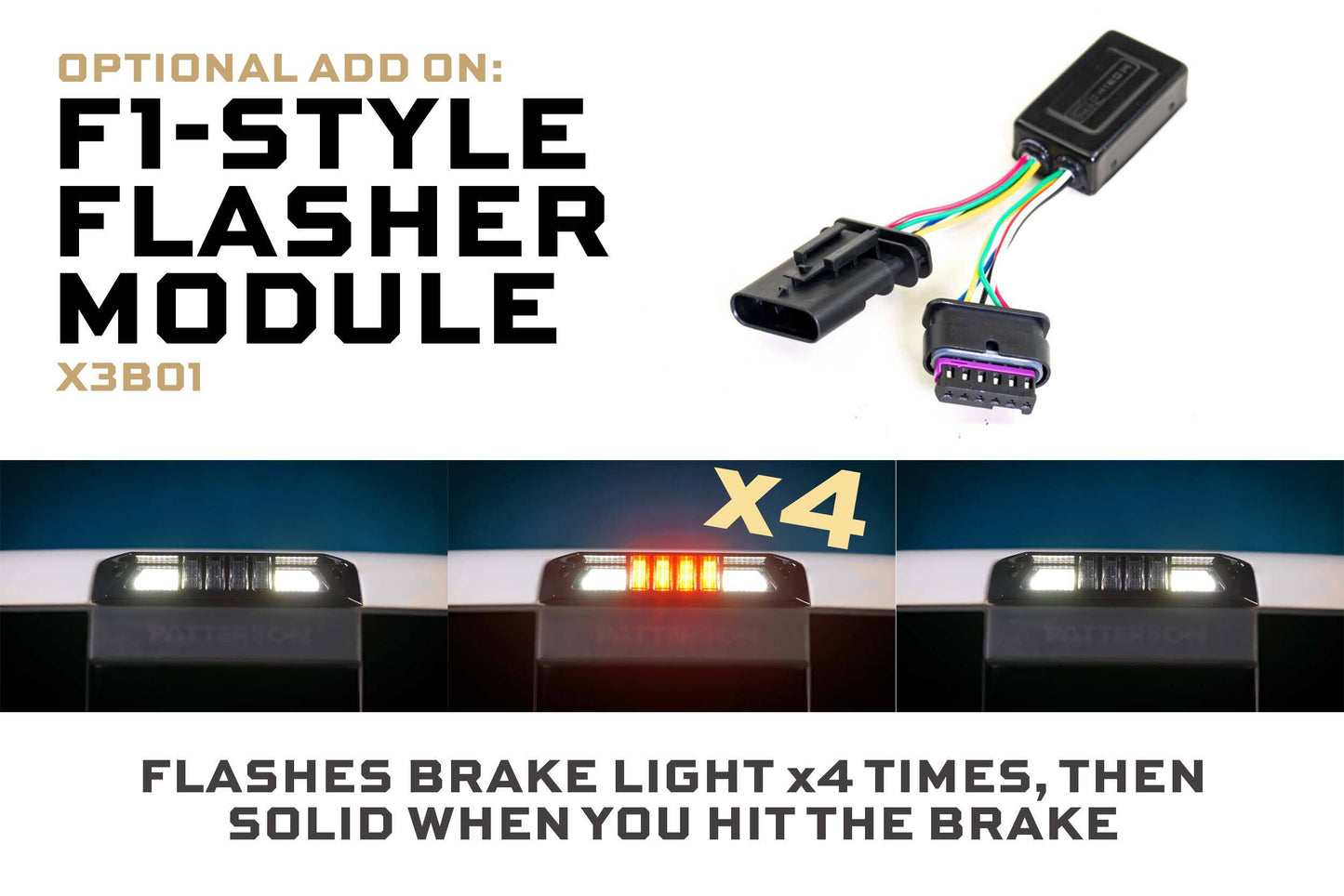 X3B LED Third Brake Light: 99-16 Ford Super Duty - Tail Lights (Image 5 of 6)