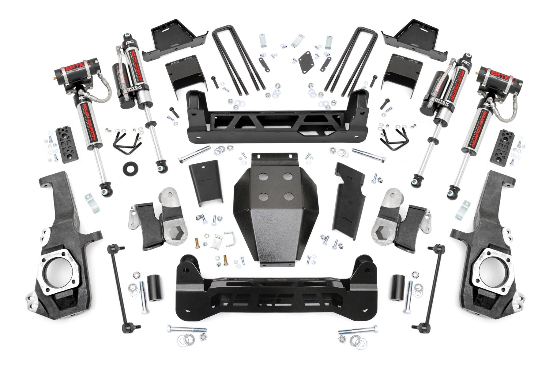 7 Inch Lift Kit | NTD | Vertex Shocks | w/ Overloads | Chevy/GMC 2500HD/3500HD (20-26) - Vertex Kits (Image 1 of 6)