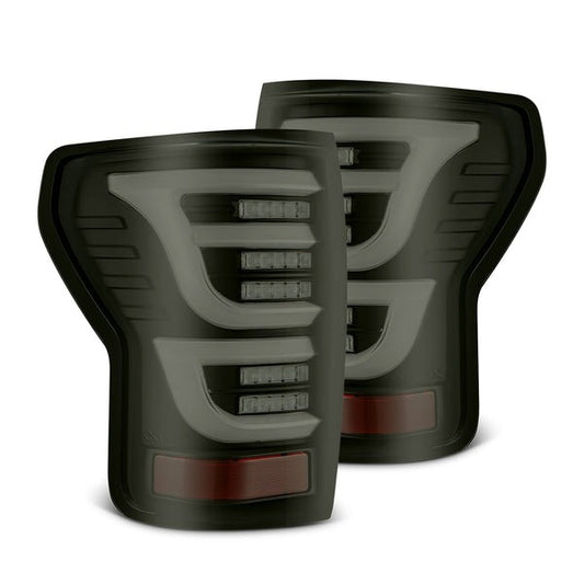 AlphaRex (LUXX-Series) 2007-2013 Toyota Tundra LED Tail Lights - Black - Tail Lights (Image 1 of 6)