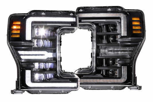 XB LED Headlights: Ford Super Duty (17-19 / White DRL / Set) - Headlights (Image 1 of 6)