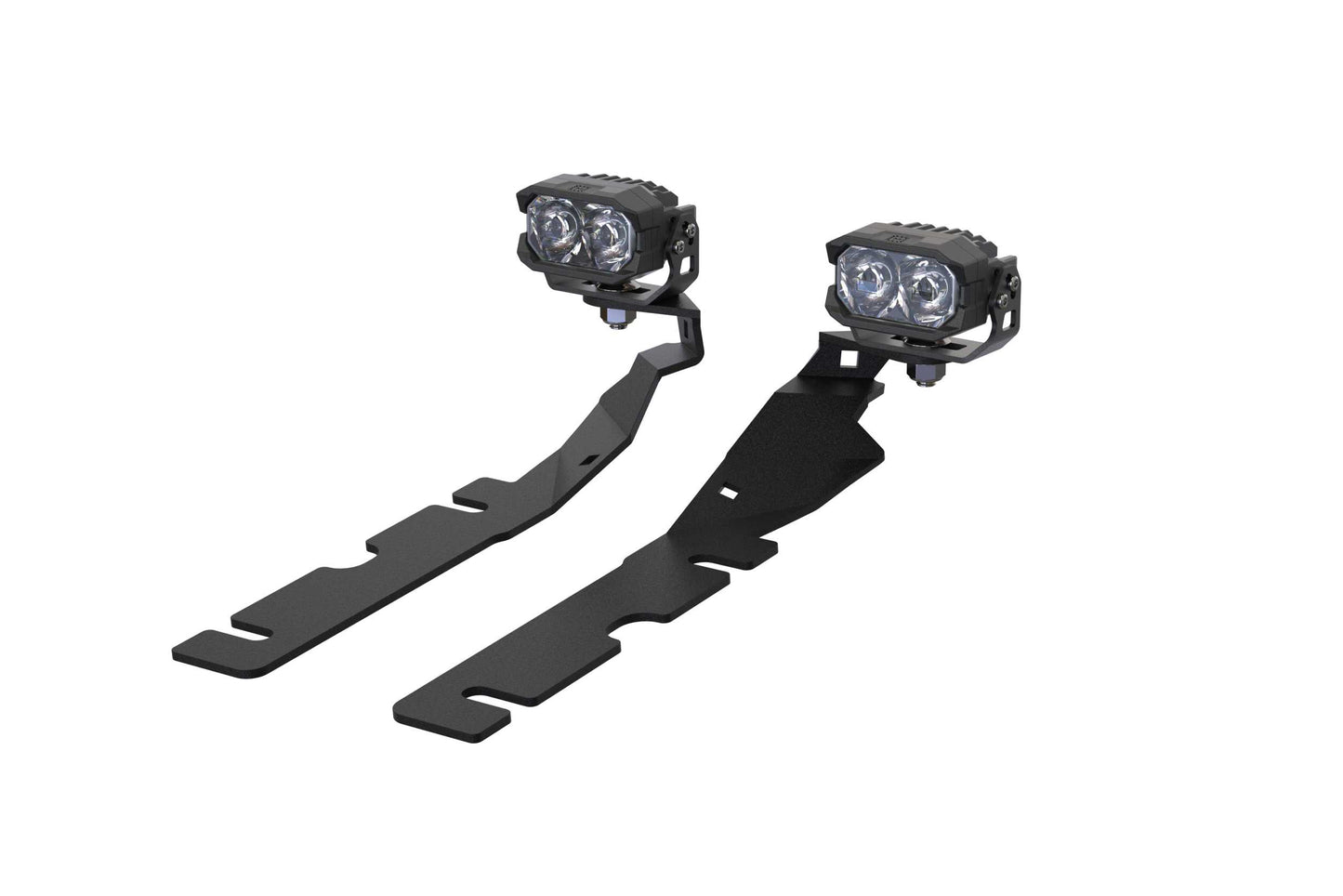 Morimoto 2Banger Ditch Light Kit: 09-18 Ram (HXB Yellow SAE Wide Beam) - Off Road - Veh. Spec (Image 1 of 6)