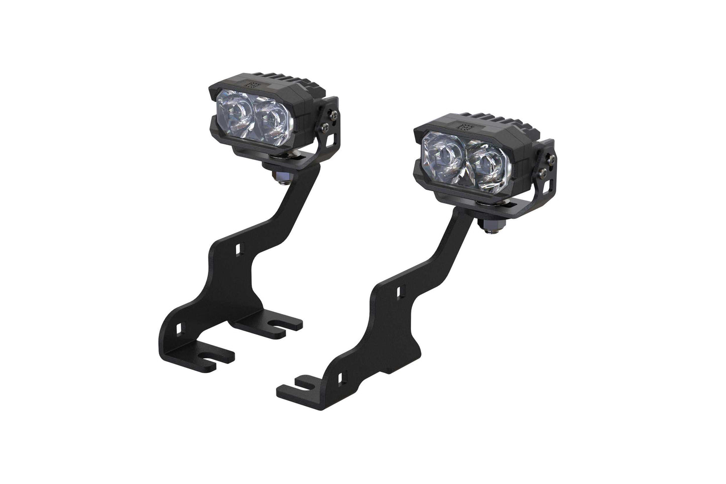 Morimoto 2Banger Ditch Light Kit: 10-14 Raptor (HXB Yellow Spot Beam) - Off Road - Veh. Spec (Image 1 of 6)