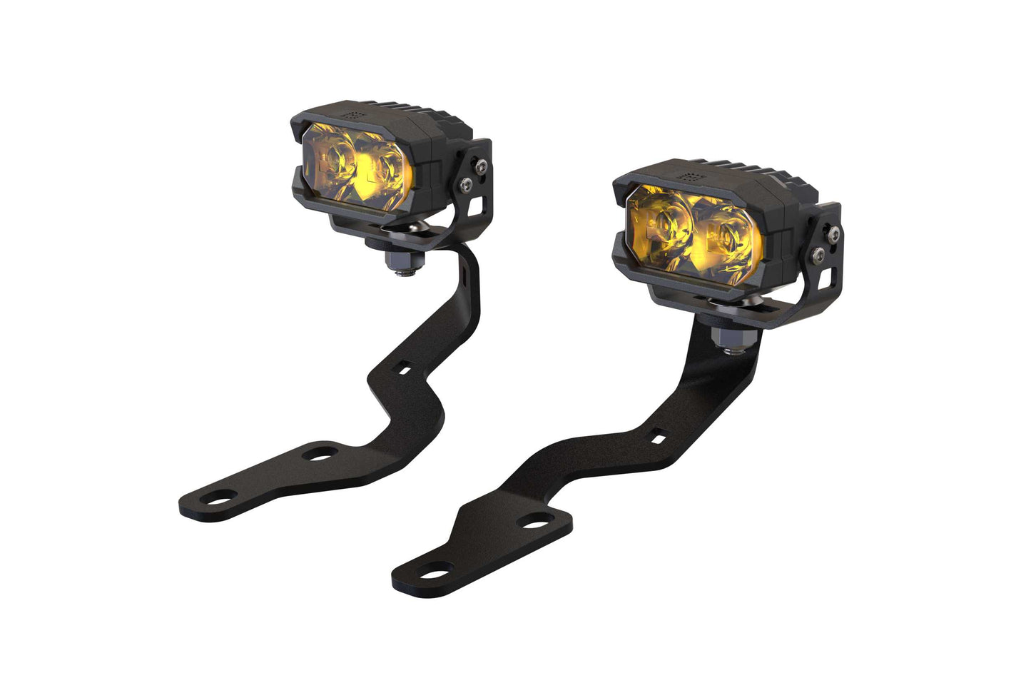 Morimoto 2Banger Ditch Light Kit: 07-13 Tundra (NCS Yellow Spot Beam) - Off Road - Veh. Spec (Image 1 of 6)