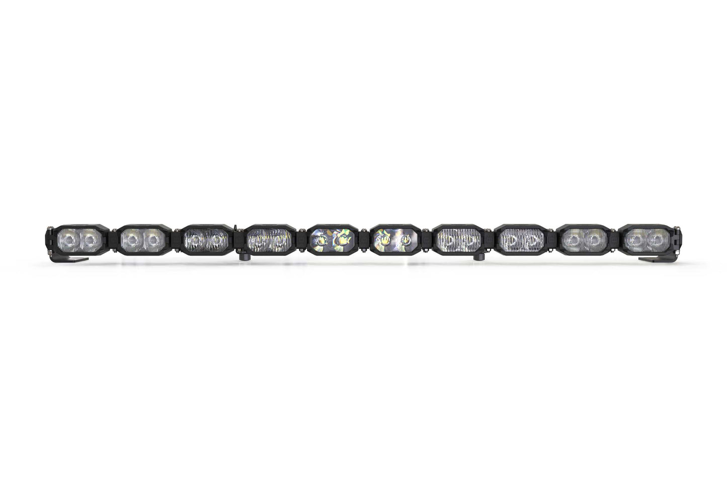 Single-Row BangerBar: (10 Pod / 40") (HXB Power - White/Yellow) - Off Road - Veh. Spec (Image 3 of 6)