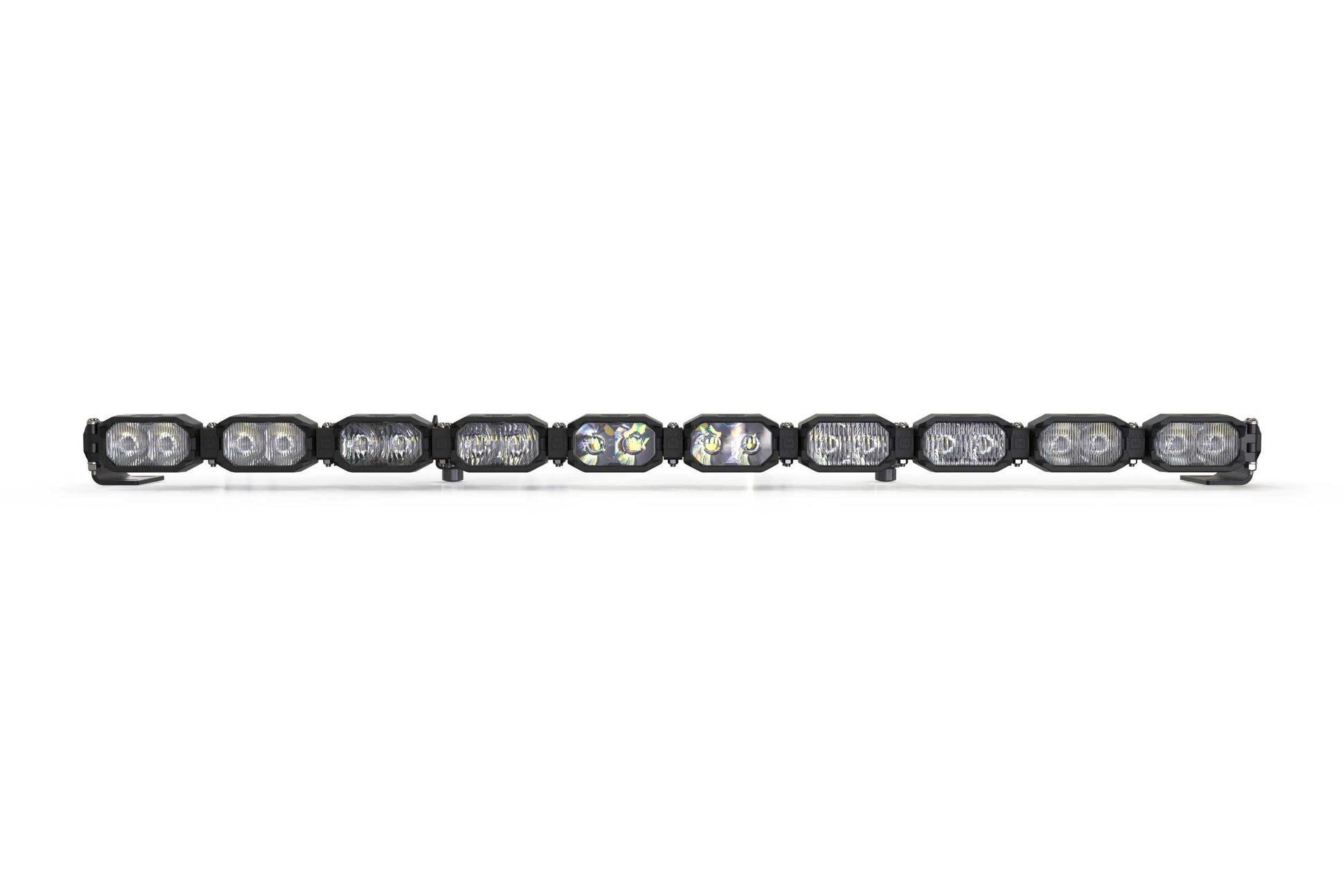 Single-Row BangerBar: (10 Pod / 40") (HXB Power - White/Yellow) - Off Road - Veh. Spec (Image 3 of 6)