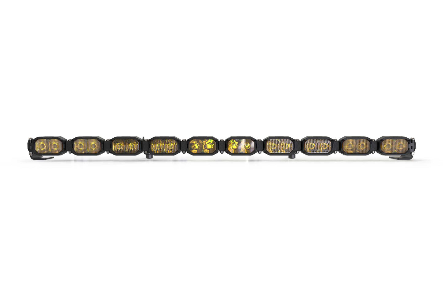 Single-Row BangerBar: (10 Pod / 40") (HXB Power - White/Yellow) - Off Road - Veh. Spec (Image 5 of 6)