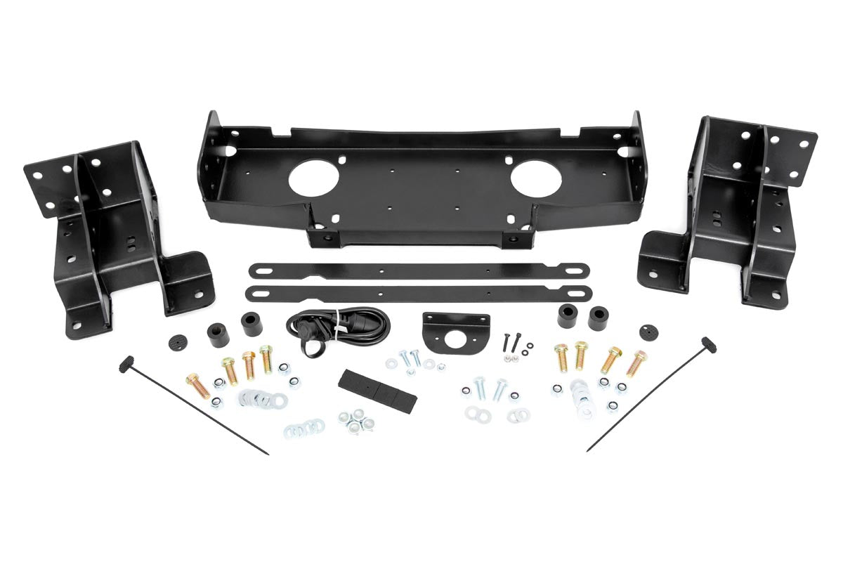 Hidden Winch Mount | Jeep Grand Cherokee WK2 4WD (2014-2020) - Winches & Acc (Image 2 of 6)