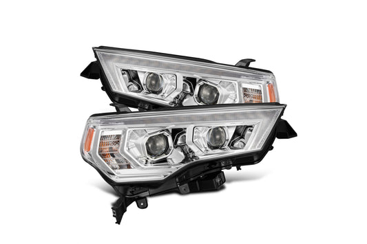 AlphaRex (LUXX-Series) (14-20) Toyota 4Runner G2 Projector Headlights - Chrome - Headlights (Image 1 of 6)