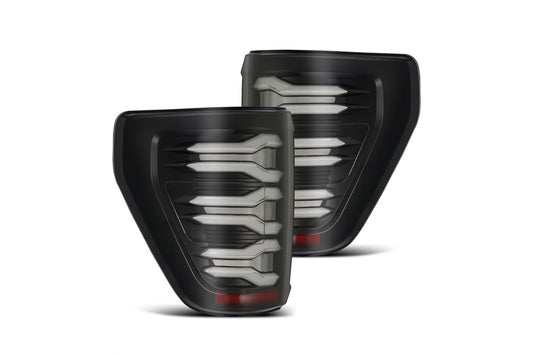 AlphaRex (LUXX-Series) (21-22) Ford F150 LED Tail Lights - Black - Tail Lights (Image 1 of 6)