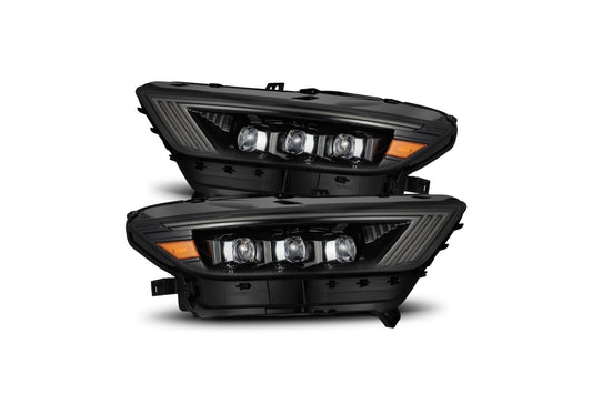 AlphaRex (NOVA-Series) (15-17) Ford Mustang Projector Headlights - Alpha-Black - Headlights (Image 1 of 6)
