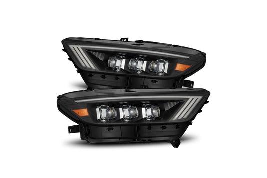 AlphaRex (NOVA-Series) (15-17) Ford Mustang Projector Headlights - Black - Headlights (Image 1 of 6)