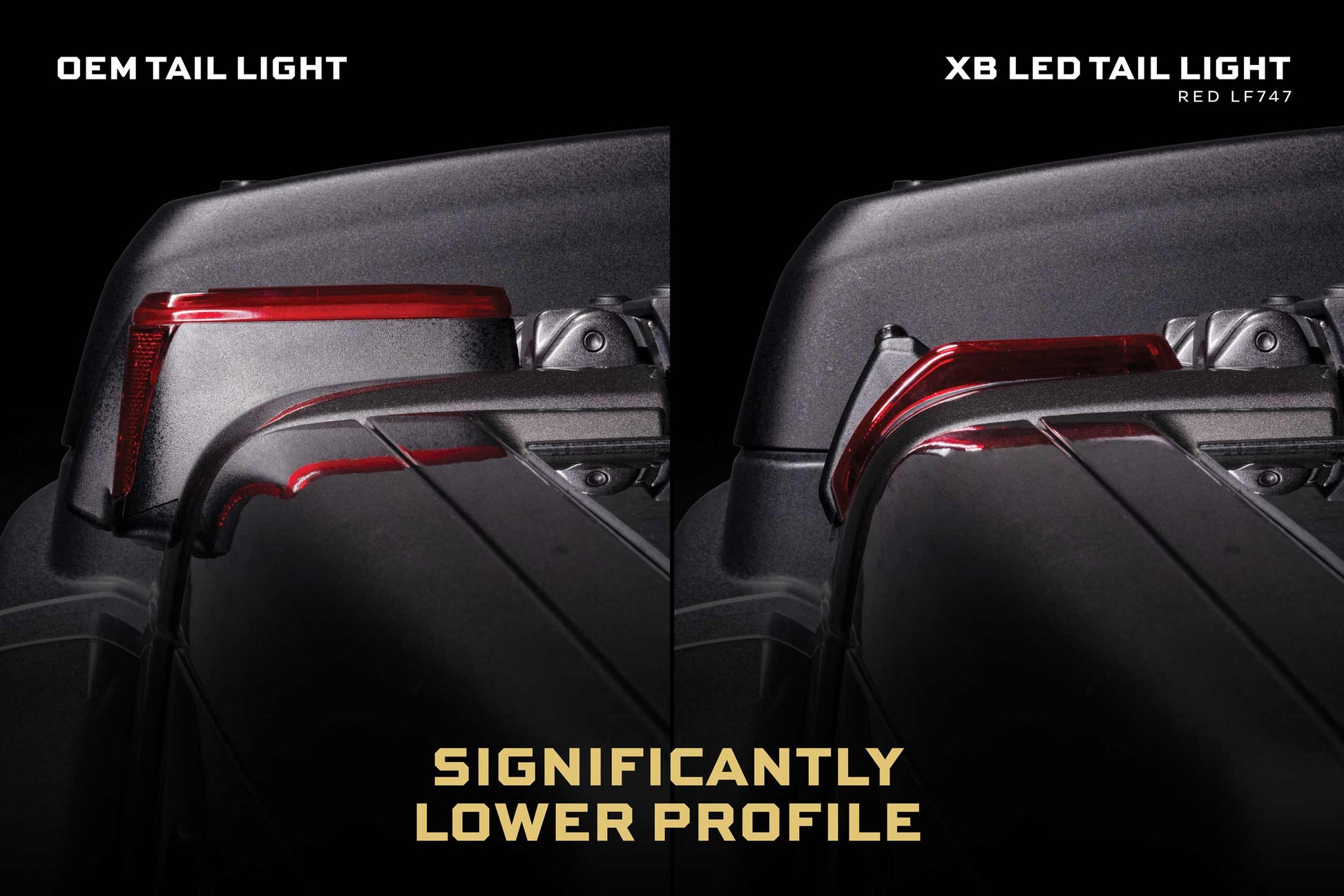 XB LED Tail Lights: Jeep Wrangler JL (18+ / Red Lens / Set) - Tail Lights (Image 4 of 6)