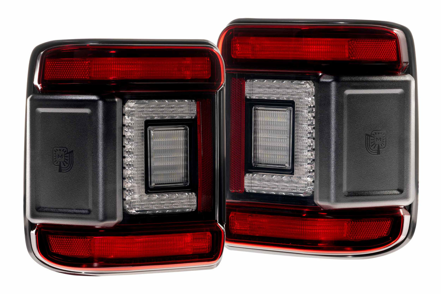 XB LED Tail Lights: Jeep Wrangler JL (18+ / Red Lens / Set) - Tail Lights (Image 5 of 6)