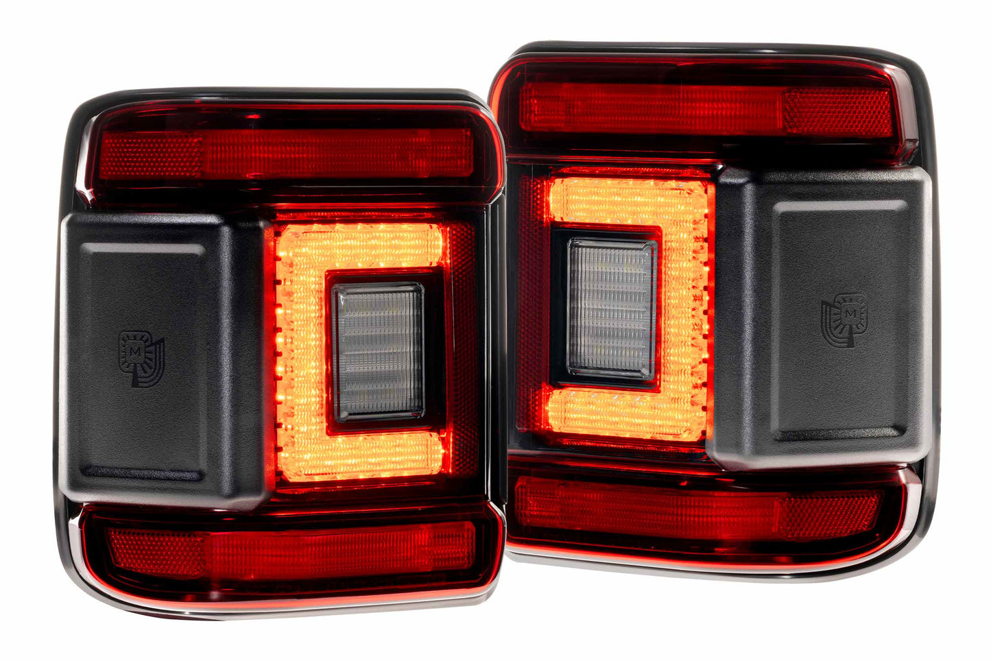XB LED Tail Lights: Jeep Wrangler JL (18+ / Red Lens / Set) - Tail Lights (Image 6 of 6)