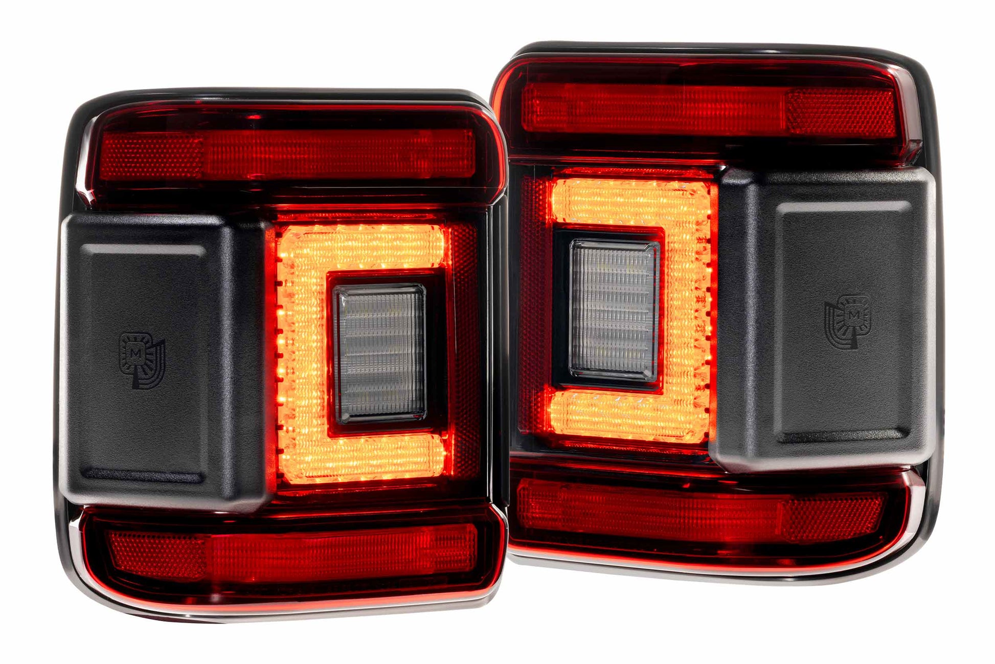 XB LED Tail Lights: Jeep Wrangler JL (18+ / Red Lens / Set) - Tail Lights (Image 6 of 6)