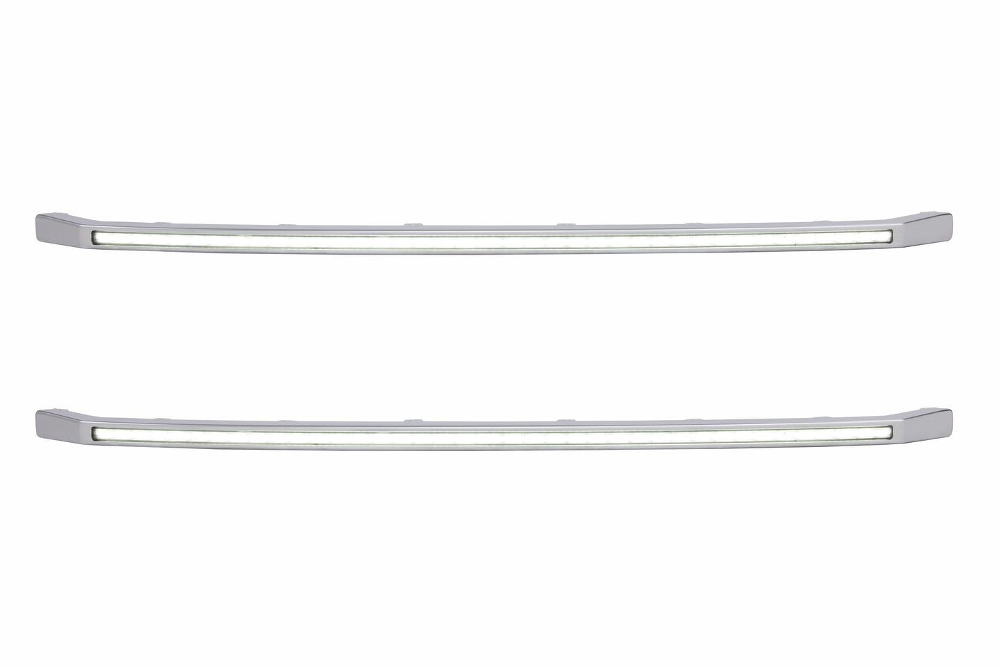 XBG LED DRL Grille Inserts: Ford Super Duty Platinum (20-22 / White DRL / Set) - Grilles (Image 4 of 6)