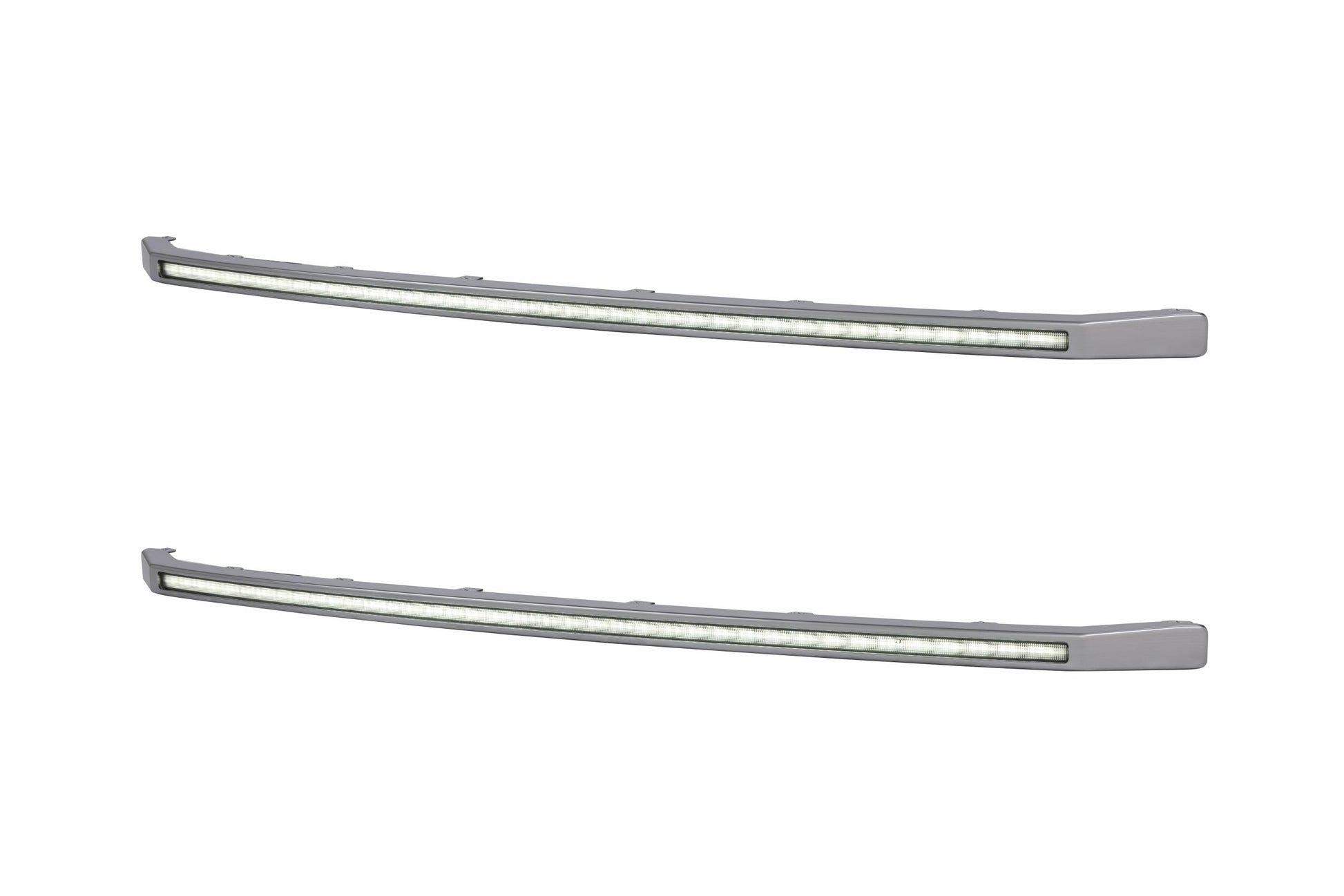 XBG LED DRL Grille Inserts: Ford Super Duty Platinum (20-22 / White DRL / Set) - Grilles (Image 6 of 6)
