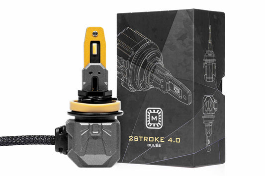 H11/H9/H8: 2Stroke 4.0 LED Bulb (Yellow) (Each) - LED Low/High/Fog (Image 1 of 6)