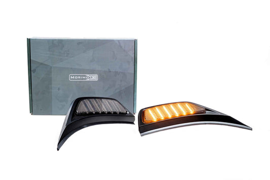 XB LED Side Markers: Jeep JL / JT (18+ / Side Vent / Set) - DRL & Signals (Image 1 of 6)