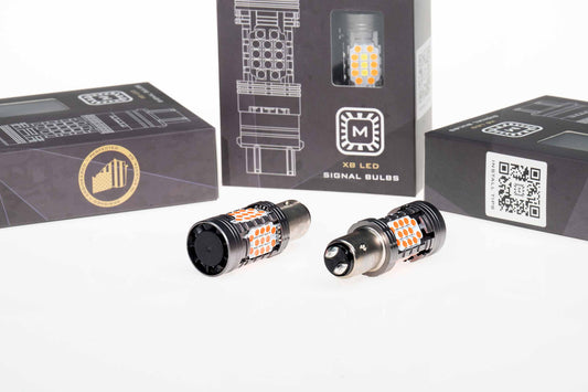 1157: XB LED Bulbs (Red / Set) - Signal/Brake/Interior (Image 1 of 6)