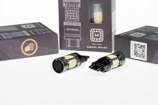 3156/3157: XB LED Bulbs (Amber / Set) - Signal/Brake/Interior (Image 1 of 6)