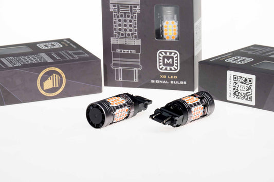 3156/3157: XB LED Bulbs (Red / Set) - Signal/Brake/Interior (Image 1 of 6)