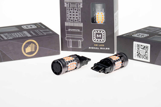 4257: XB LED Bulbs (Red / Set) - Signal/Brake/Interior (Image 1 of 6)