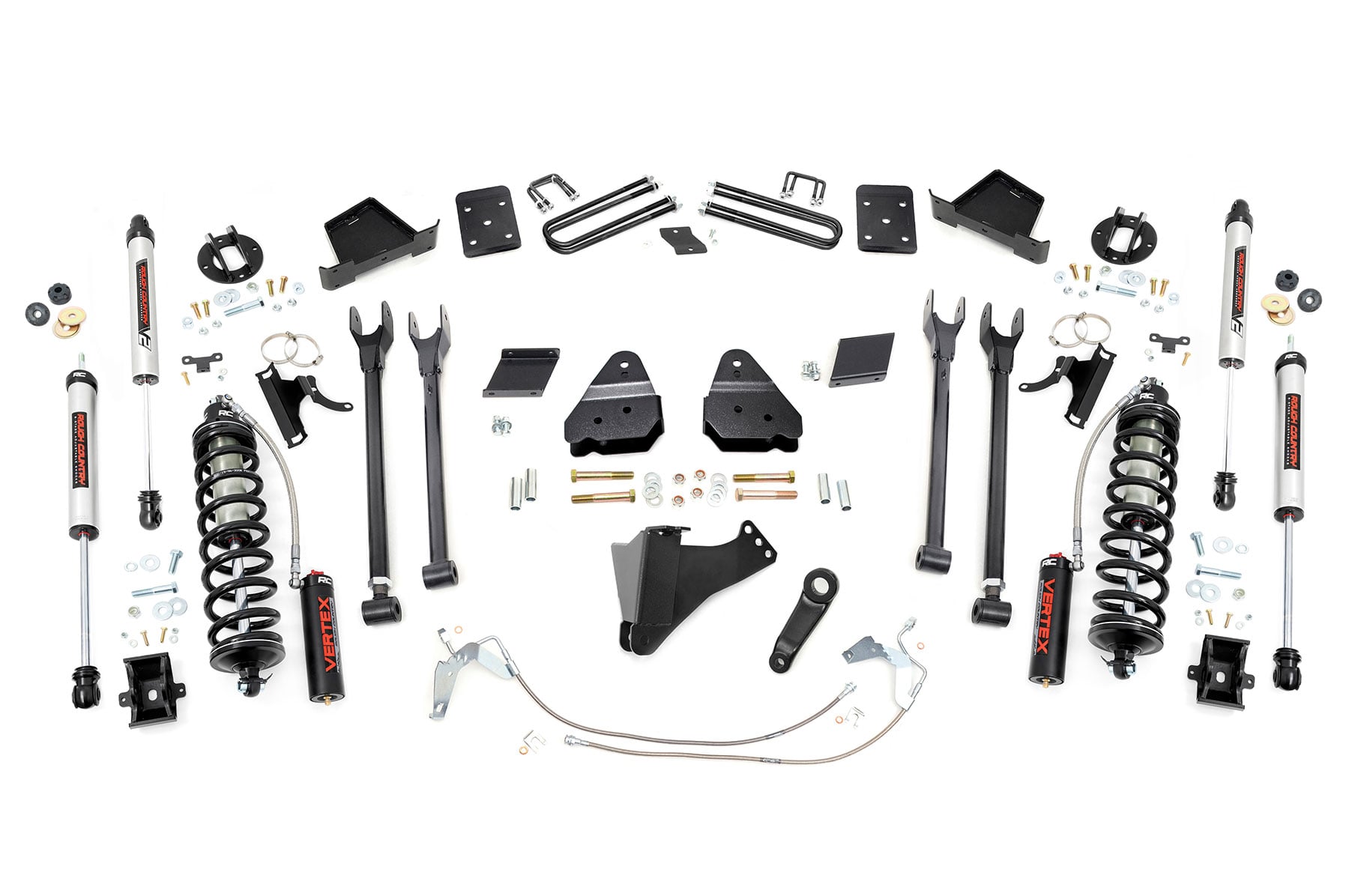 6 Inch Lift Kit  |  4-Link  |  No OVLD  |  C/O V2 | Ford F-250 Super Duty (11-14) - Vertex Kits